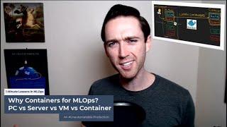 1-Minute Lessons in #MLOps: Why #Containers?  #PC vs. #Server vs. #VirtualMachine vs. #Container