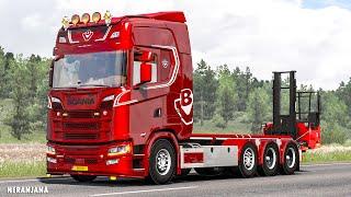 Tandem addon for Eugene's Next Gen Scania P G R S | ETS2 Mods v1.39