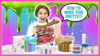 MAKING STORE BOUGHT SLIME BEAUTIFUL! | Kayla Davis