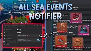 King Legacy | Notifier For All Sea Events & Bosses - Auto Farm & Much More!