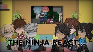 ||The Ninja React To My Last Two Videos|| ~~Ninjago Gacha Reaction Video~~