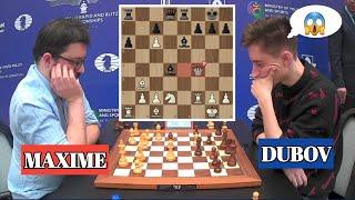 BLUNDER QUEEN  MVL vs Daniil Dubov || World Blitz Chess Championship 2023