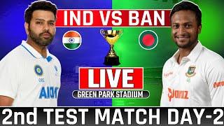 Live India vs Bangladesh 2nd test Day-2 Weather Update | Today Live Cricket Match | Ban vs Ind Live