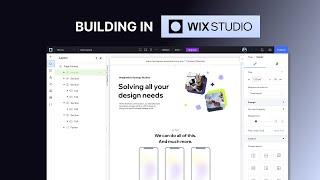 How to Create a Landing Page | | WIX Studio Series