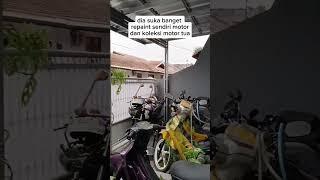 Koleksi nya motor tua  gpp deh #koleksi #kolektor #collector #old #motor #ninja