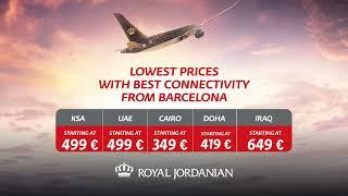 Fly RJ From Barcelona to The World