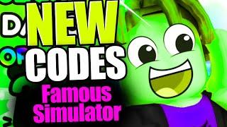 Famous Simulator CODES - ROBLOX 2024