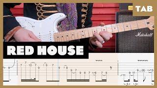 Jimi Hendrix - Red House - Guitar Tab | Lesson | Cover | Tutorial