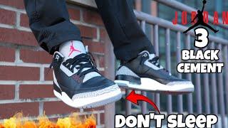 DON’T SLEEP ON THE 2024 JORDAN 3 “BLACK CEMENT” DETAILED REVIEW AND ON FEET! HOW GOOD ARE THEY?