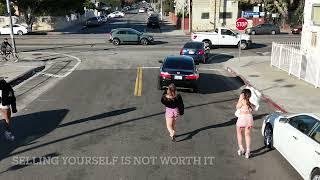 Figueroa street walker- quick fly along