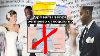 Sposarsi senza permesso di soggiorno in Italia: E se il mio sposo/a non è in Italia (Guida completa)