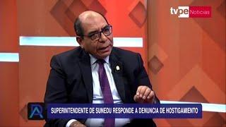 TVPerú: entrevista al superintendente de la Sunedu