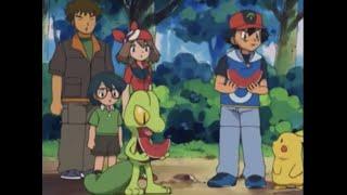 Pokemon Advanced Challenge: Ash Teaches Treecko Bullet Seed...