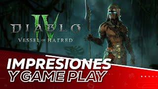 Diablo IV Vessel of Hatred (Encarnaespíritu) - Impresiones y Gameplay