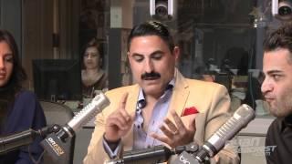 "Shahs of Sunset" MJ Javid, Reza Farahan, and Mike Shouhed | Interview | On Air With Ryan Seacrest