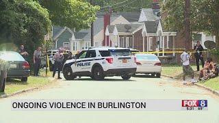 Law enforcement officials speak about ongoing violence in Burlington