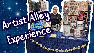 Artist Alley Full Experience // London Film and Comic Con July 2024