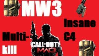 MW3 Huge C4 MULTI-KILL!!!