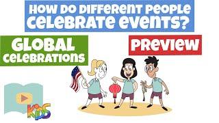 How do Different People Celebrate Events? - History For Kids - Lesson Preview