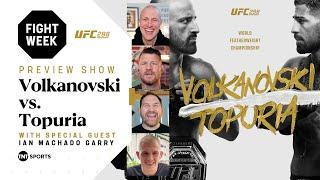 Volkanovski vs. Topuria #UFC298 Preview Show  Fight Week With Special Guest Ian Machado Garry ‍