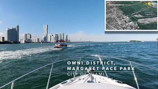 Hyperlapse Boating Around Biscayne Bay, Miami, Miami Beach, and Intercoastal Waterway in 4K