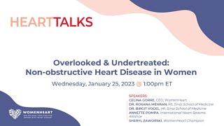 Overlooked and Undertreated: Non-Obstructive Heart Disease in Women