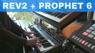 DAVE SMITH INSTRUMENTS REV2 + PROPHET 6 SYNTH DEMO