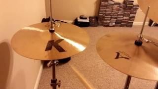 14" K Hi Hat vs 14" A New Beat Hi Hat