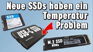 Neue und schnelle SSDs haben Temperaturprobleme - NVMe SSD wird sehr heiß