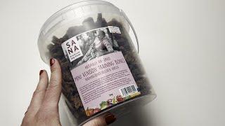 SANA Mini Venison Training Bones with Cranberries and Kale (1kg Bucket) - Artikelnummer: SANA17698