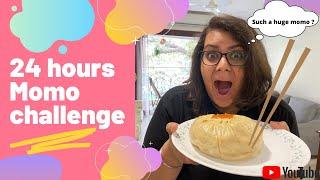 My first ever 24 hours challenge with Momos | Whatafoodiegirl |