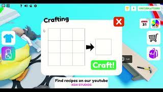 How to craft ZOMBIE PIZZA in roblox pop it trading(my game was laggy so i could'nt put anything in)