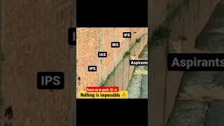 Nothing is impossibleUPSC memes | IAS IPS IRS IFS Dream | UPSC topper vs aspirants #ias#ips#ifs#irs