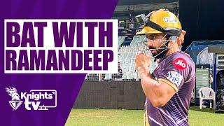 POV: Ramandeep Singh smashing in the nets | #KnightsTV | TATA IPL 2024