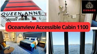 Cunard’s newest ship Queen Anne | Accessible Cabin | 1100