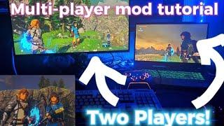 How to install the local multiplayer splitscreen mod for The Legend of Zelda: Breath of the Wild