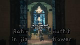 Rating jisoo outfit in flower mv #fy #kpop #haircut #reels #flower #skincare #insta #short #new