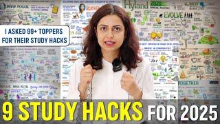 How to Remember Everything that you Read|9 Study Hacks to get 95%in 2025