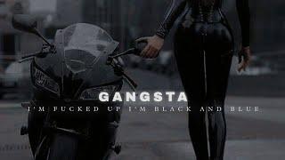 I'M BLACK AND BLUE - GANGSTA || TIKTOK VERSION