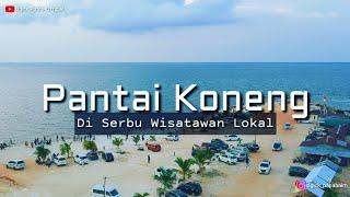 PANTAI KONENG DUMAI MEMBLUDAK SEMENJAK ADA TOL PEKANBARU DUMAI