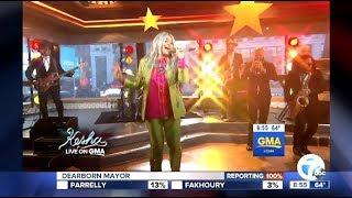 Kesha - Performs 'Woman' Live (GMA)