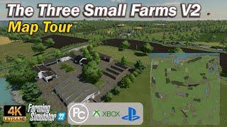 The Three Small Farms V2 | Map Tour | Farming Simulator 22