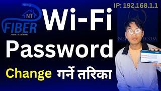 NT Fiber Wi-Fi Password Change Garne Tarika | How To Change NT FIBER WIFI Password