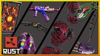 Rust Skins | Redemption Roadsign Armor, Rainbow Pony Jacket, MK-Ultra, Black Gold Shotgun, #372