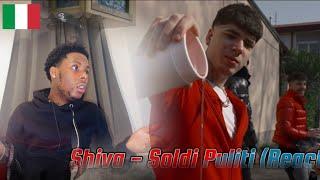 UK  REACTION TO  ITALIAN DRILL/RAP | Shiva - Soldi Puliti (Official Video)