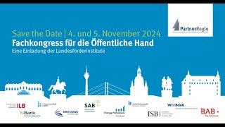 Fachkongress für die Öffentliche Hand #SaveTheDate