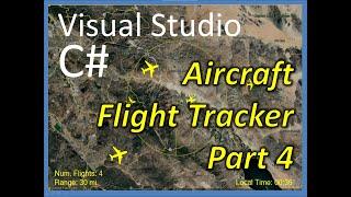 C# Visual Studio Aircraft Flight Tracker Part 4: Placing Aircraft Images