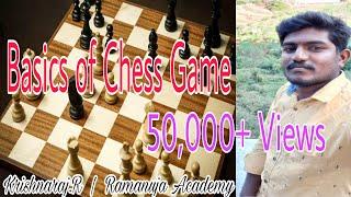 Basics of Chess game (Tamil) | Krishnaraj | Ramanuja Academy