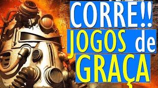 CORRE!! 4 JOGOS GRÁTIS PARA RESGATE na EPIC GAMES (FALLOUT de GRAÇA) e JOGOS GRÁTIS STEAM no PC