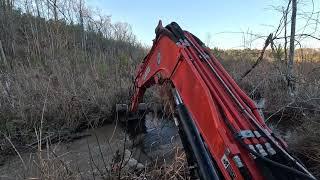 Beaver dam removal- run water, run!